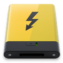 Yellow Thunderbolt icon